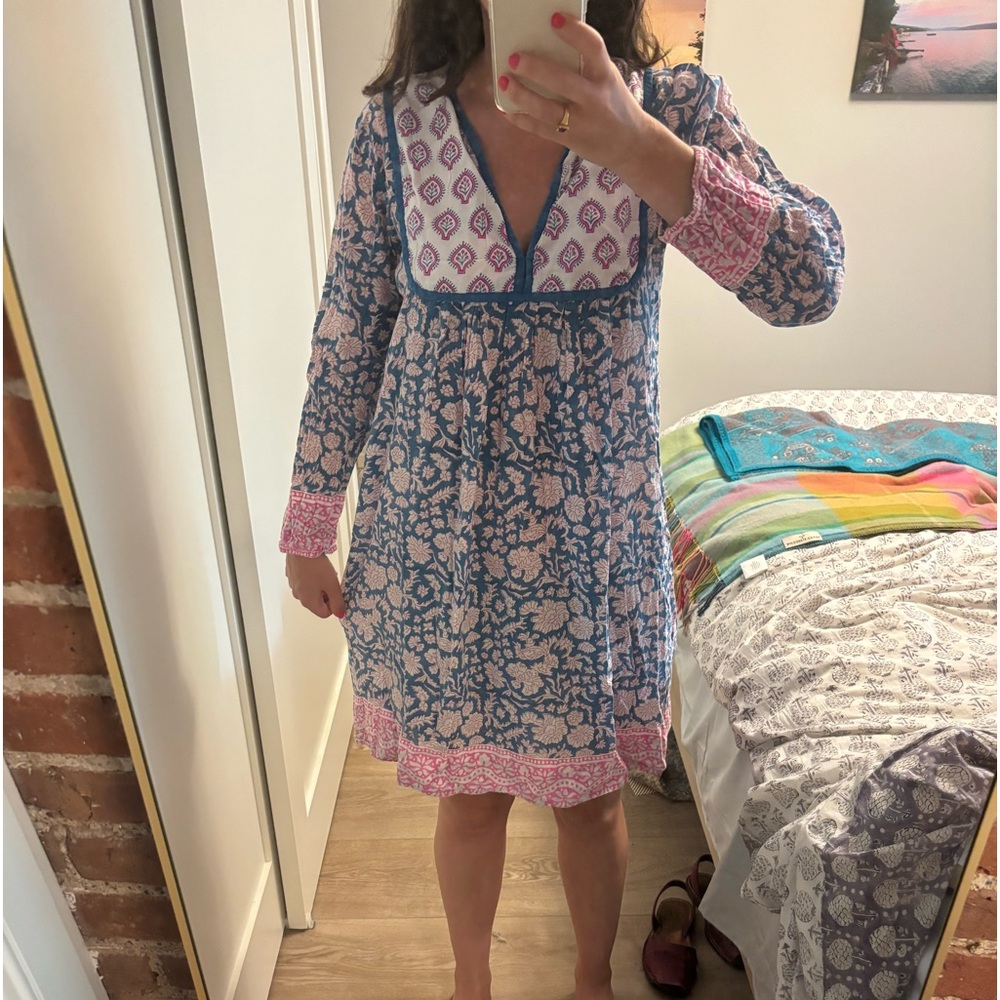 SZ blockprints dress. Size small